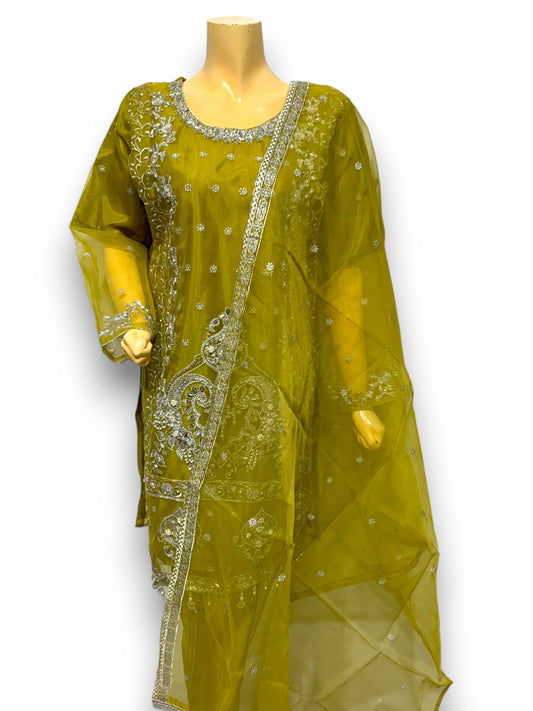 FOH-00352-MUSTARD GREEN