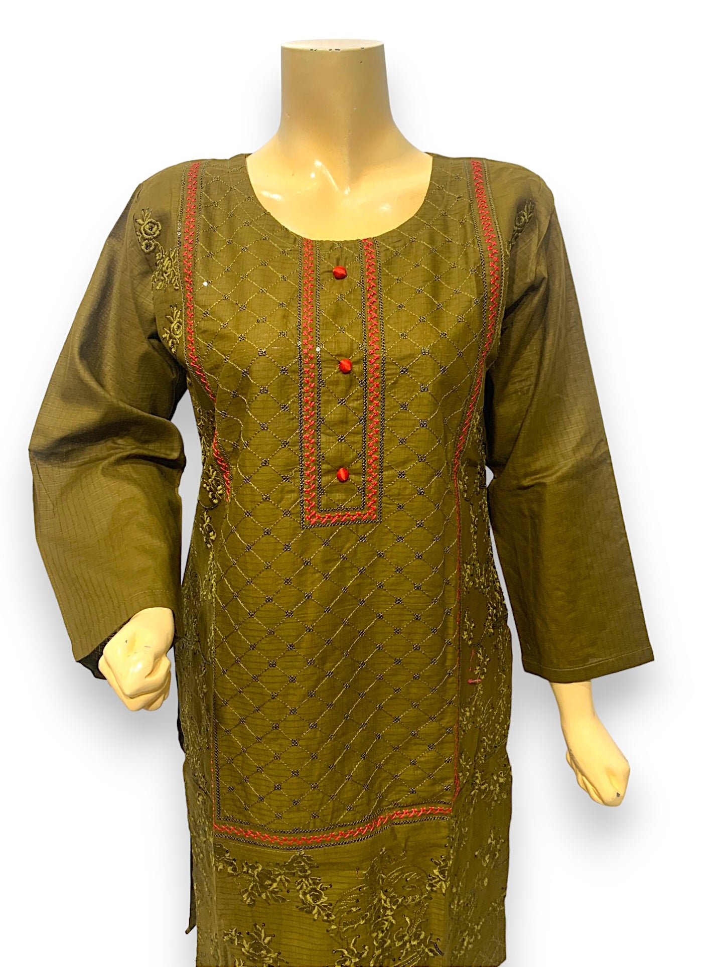 FCM(SC)-0085-MEHANDI GREEN