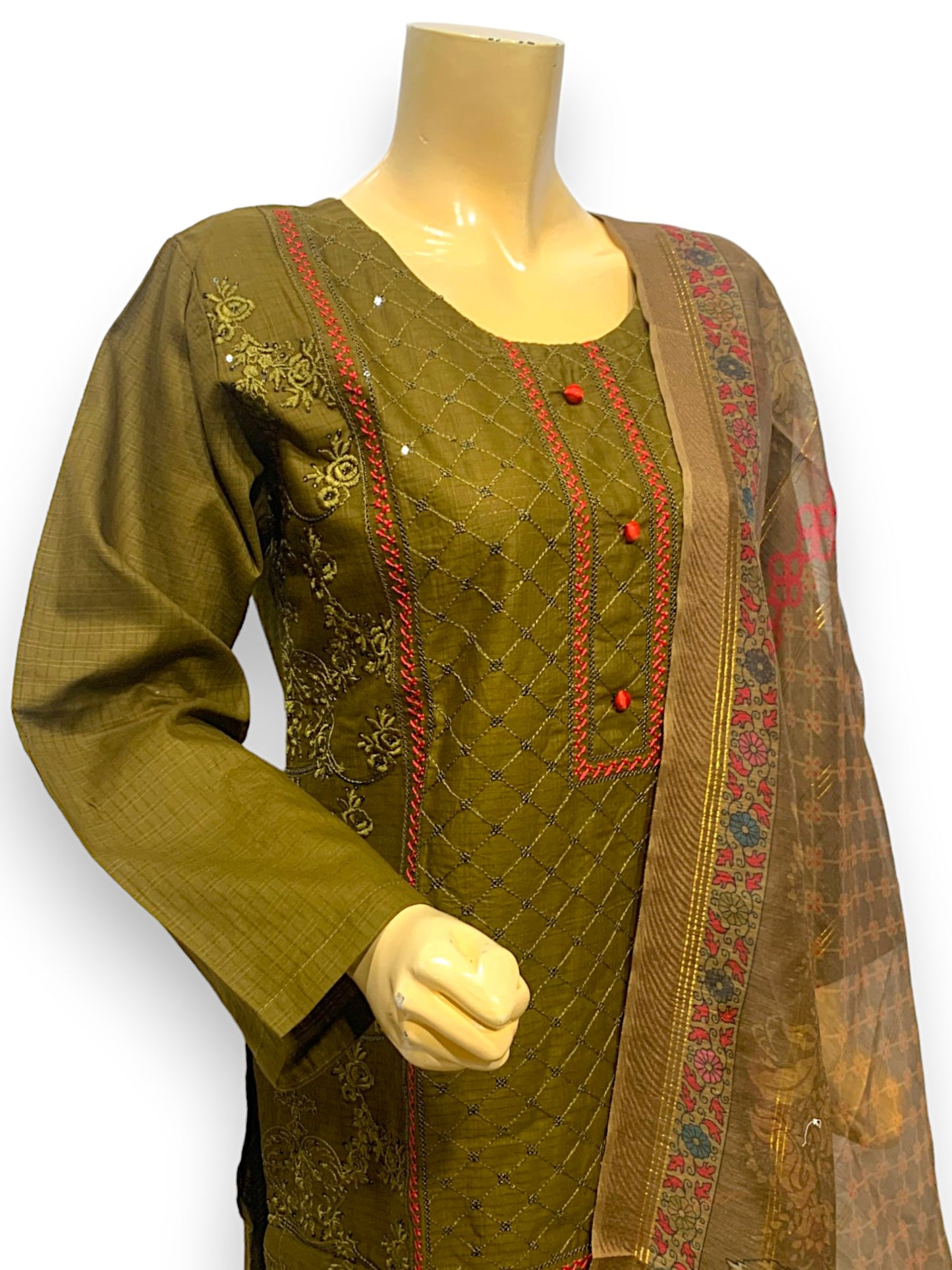 FCM(SC)-0085-MEHANDI GREEN